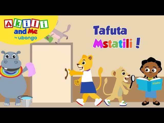 Tafuta Mstatili! | Soma Vitabu na Akili and Me | Katuni za Elimu kwa Watoto