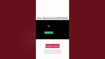 AI Powered Coding Animatio HTML CSS GPT -Omnib Next Level Coding [Comment: "Login" for source code ]