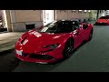 SUPERCARS in MILAN #2(Ferrari SF90 Spyder, Bmw M2CS, Porsche 911 GT3 992 and more)