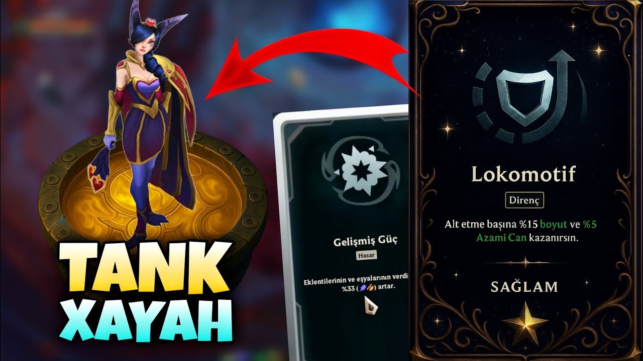TANK XAYAH AŞIRI İYİ OLDU - LOL ARENA MODU