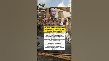 Purbaya Ogah Family Office Usulan Luhut Pakai APBN. #purbayayudhisadewa #luhutbinsarpandjaitan