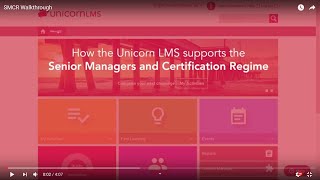SMCR Walkthrough
