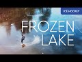 Marsblade i2 - Skating on frozen lake in northern Sweden
