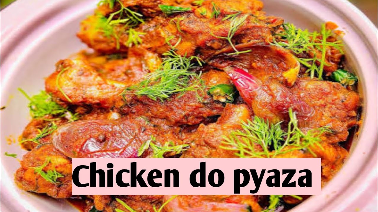 Chicken do pyaza/quick and easy recipe/Cook with NH 🐔😋