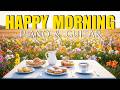 HAPPY MORNING COFFEE ☕ Relaxing Instrumental Background Music for Studying, Reading &amp; Relax
