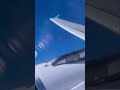 MODERATE Turbulence Rocks Global Crossing Airbus A320 Landing In Orlando! #Shorts