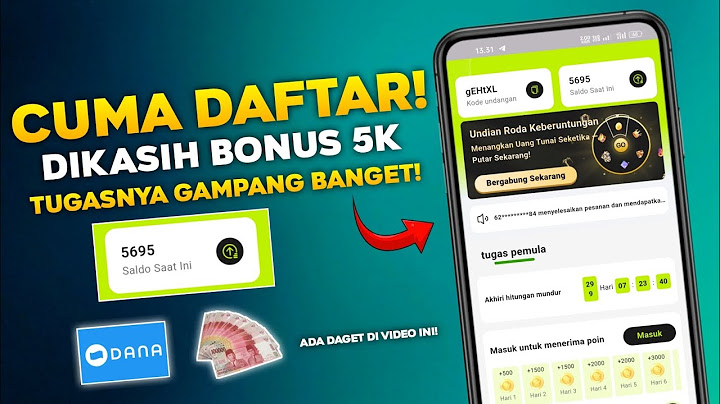 Aplikasi Penghasil Uang 2025 - Cara Menghasilkan Uang Dari Internet - Saldo Dana Gratis!