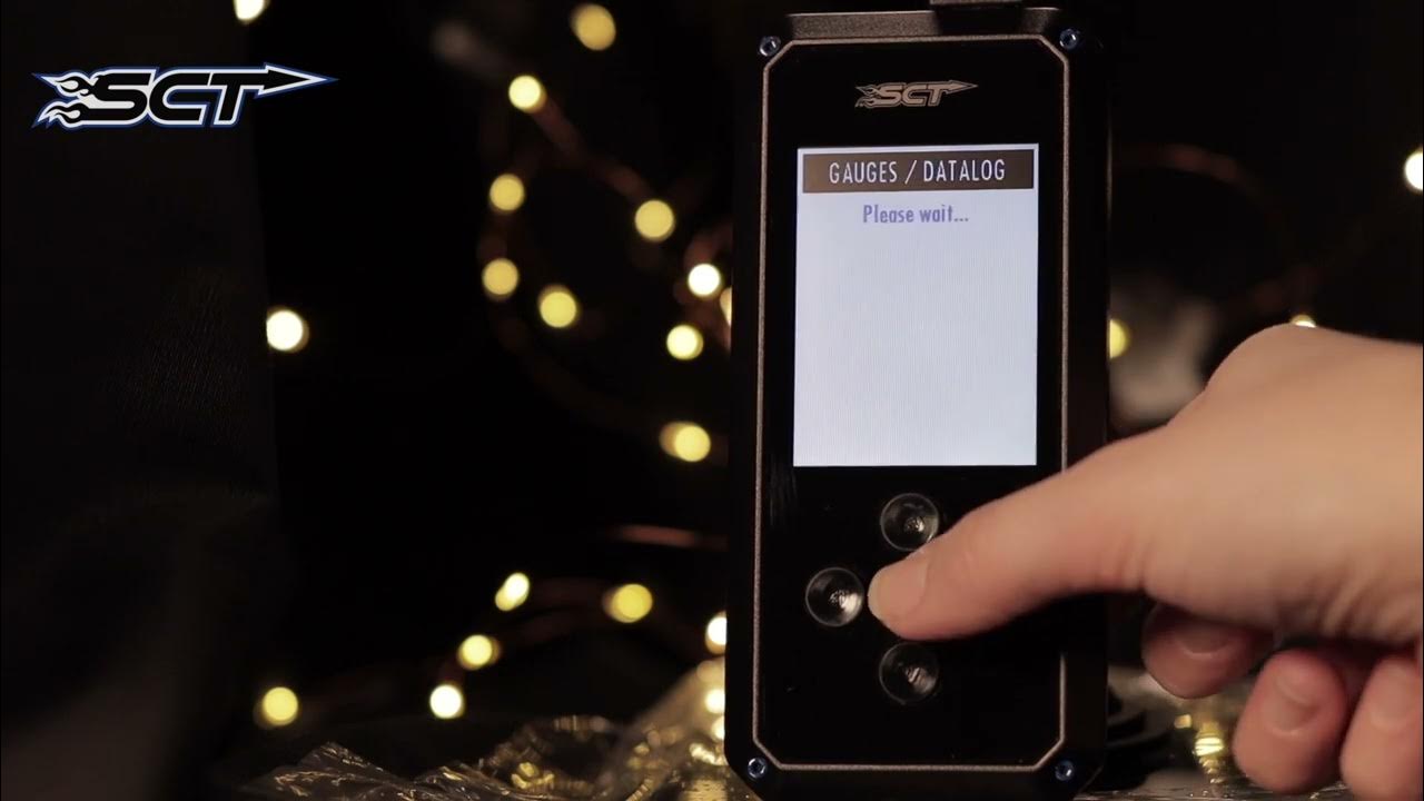 How to datalog with the sct bdx performance programmer youtube