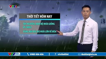 Bản tin thời tiết 12h30 - 5/6/2020 |  Vùng núi Bắc Bộ mưa lớn về đêm.