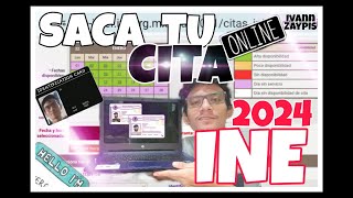 ☆🆔Cómo SACAR tu CITA en el INE en LÍNEA #2024💻📋- Ivann Zaypis #INE #trámitesonline #credencial #voto