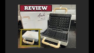 ASAHI Waffle Maker and Panini Press REVIEW || Shopee Finds