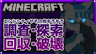 【Minecraft】前回コラボでエンドシティ見つけたからちょっと見に行く【銀猫様】