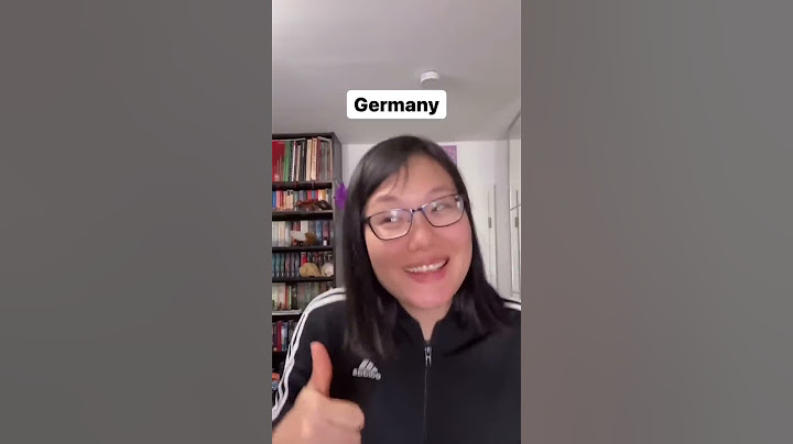 Germany is confusing sometimes
