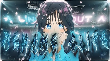 A Line Without A Hook || Waguri × Rintaro || MOʟTEN Remake Clips [AMV/Edit] 1080p