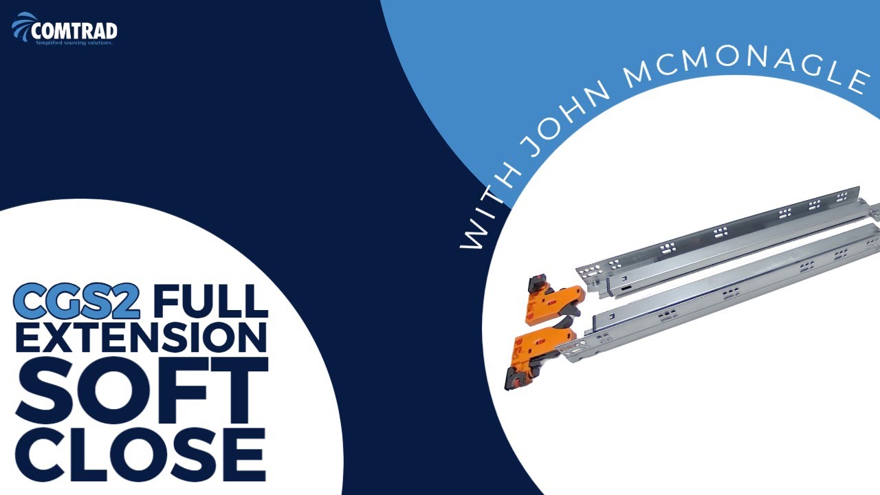 Product Demo: CGS 2 Full Extension Soft-Close Undermount Slide - YouTube