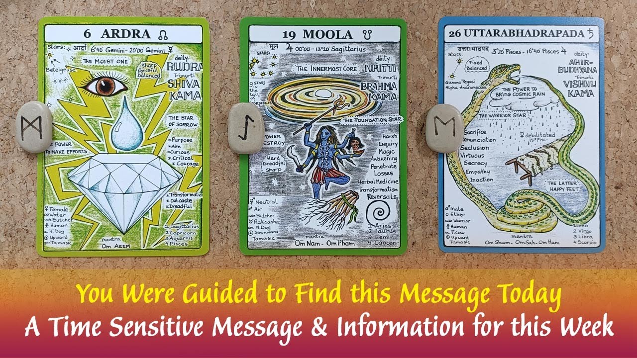 You Were Guided to Find this Message TodayWith Time Sensitive Information About This Week