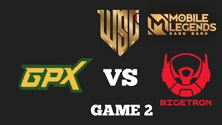 GPX BASRENG VS BIGETRON ERA  ( GAME 2 ) WOMAN STAR LEAGUE S6 GRAND FINAL