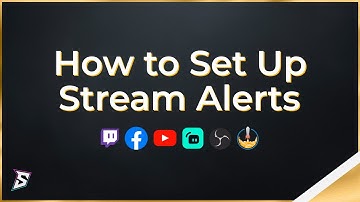 How to Setup Twitch Alerts to your Stream - OBS Studio & Streamlabs OBS