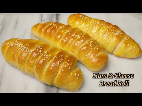 햄 치즈 브레드 롤 1회 발효로 만드는 초간단 레시피