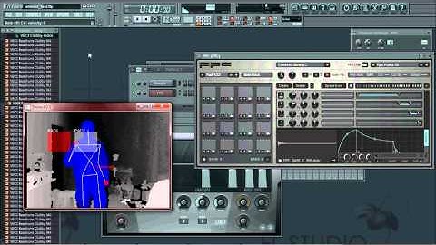 Shinect 0.3 alpha test with FL Studio