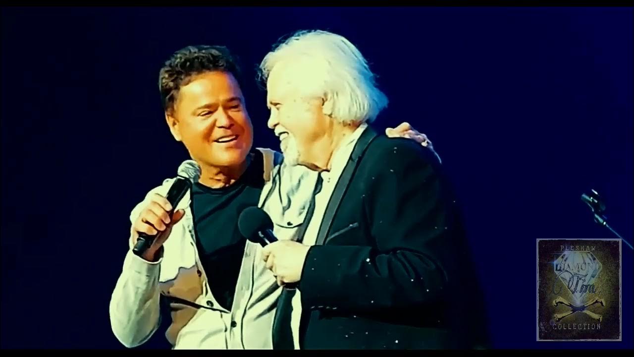 Merrill Osmond "It's Hard To Say Goodbye" LAST U.S. Show LAST Song with DONNY! Las Vegas 4/2/22 ...