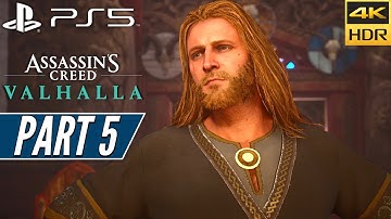 ASSASSIN’S CREED VALHALLA (PS5) Walkthrough Gameplay 4K HDR [PART 5] - No Commentary