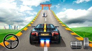 مجنون سيارة مستحيلة - سباق المسار - ميجا منحدر - محاكي القيادة - العاب سيارات - ألعاب أندرويد screenshot 3