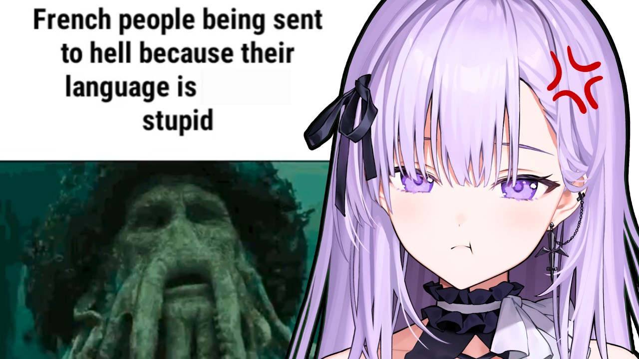 French Vtuber Reacts To LANGUAGE MEMES