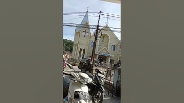 kemegahan Gereja BNKP Yohanes teluk dalam #shorts