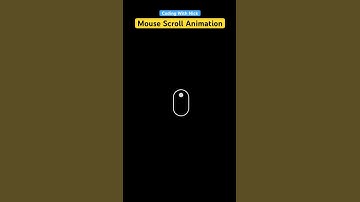 Mouse Scroll Animation Using Css #htmlcss #cssanimation #coding #frontenddevelopment #html #shorts