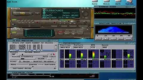 Stereo Surround Amiga mod EaglePlayer 2.06