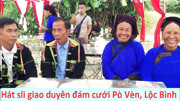 Hát sli giao duyên đám cưới Pò Vèn, Lộc Bình