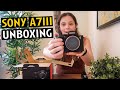 Unboxing Our New Sony A7iii Camera &amp; Tamron Lens