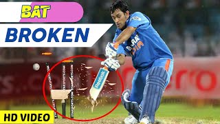Top 14 Bats Broken Deliveries In Cricket Ever 2021 | Bat Broken In Cricket IPL | AG Flex HD