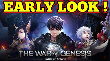 The War of Genesis: Battle of Antaria - First Look