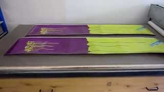Design-Deckblatt Board - LUSTi Ski & Boards