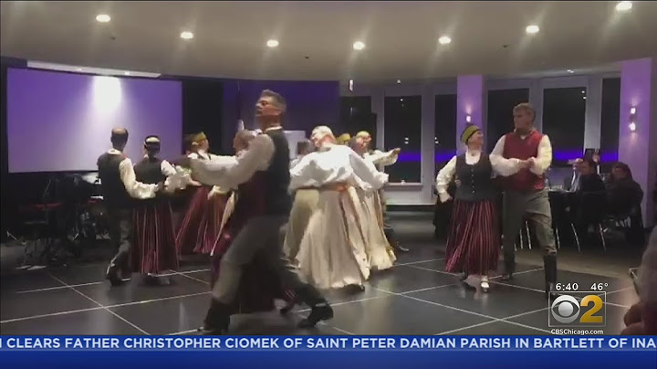 Folk Dancers Take To Floor At American Latvian Association Meeting