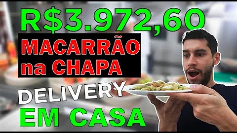 Como vender macarrão delivery?
