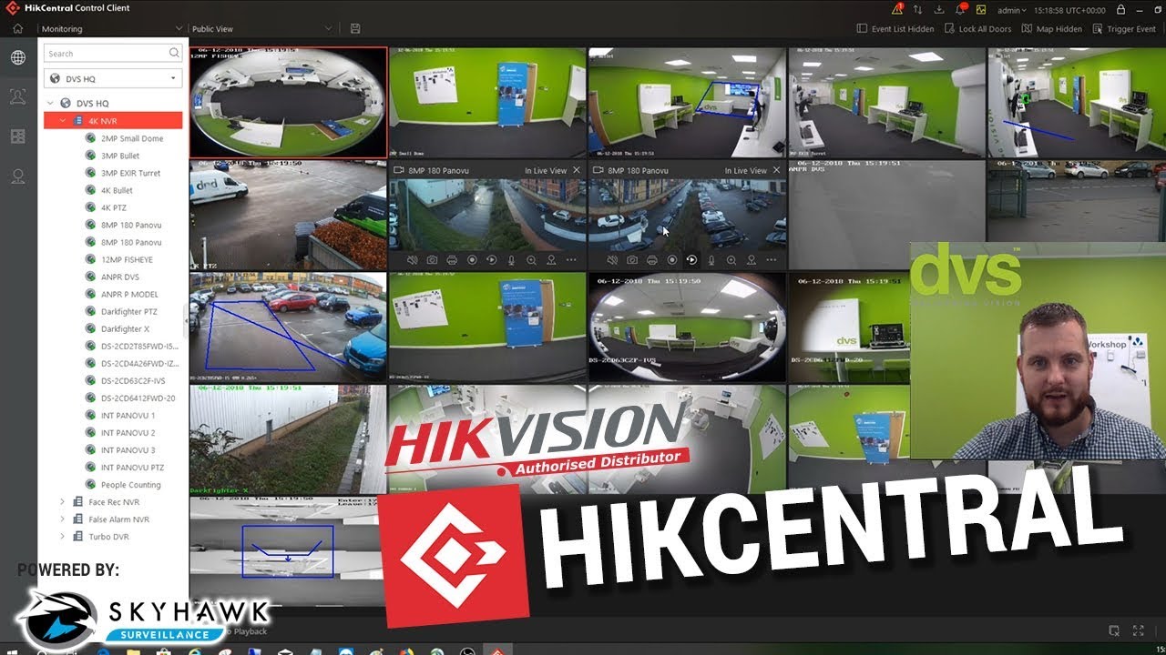 hikvision live view demo