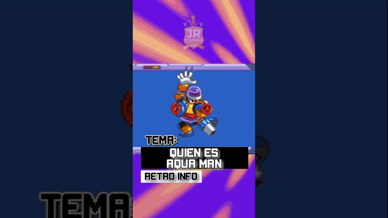 *¿🌊Quién es Aqua Man🌊? - Megaman 8 - PS1 -  Retro Info 