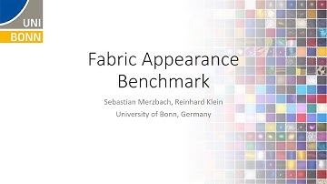 Eurographics Poster: Fabric Appearance Benchmark