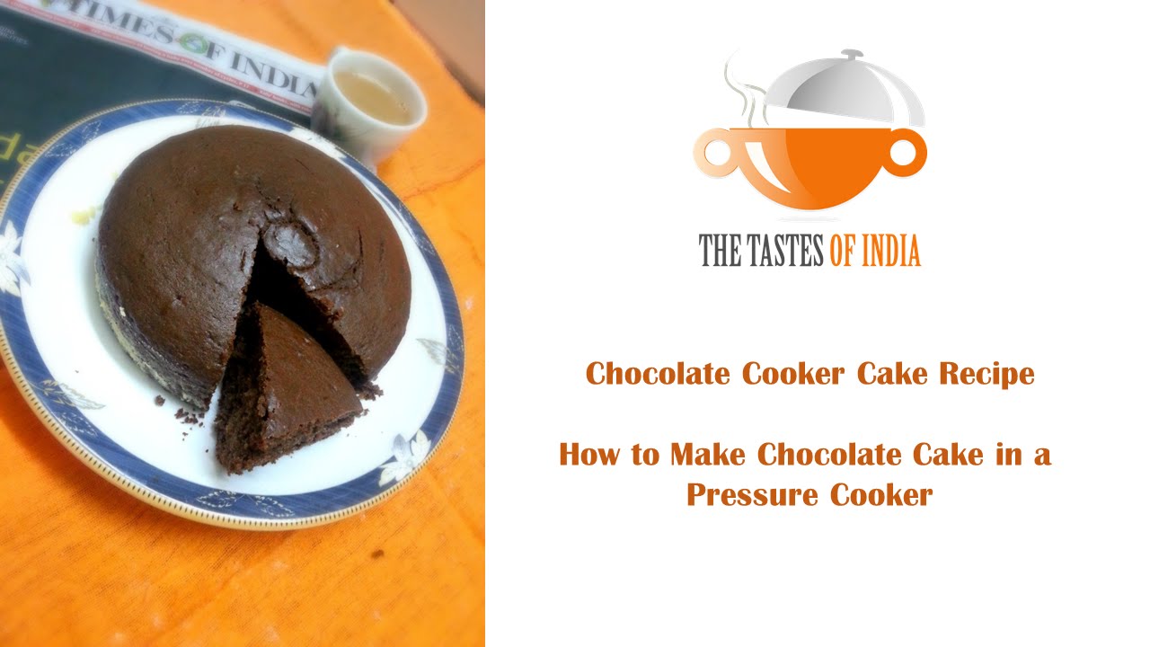 Eggless Chocolate Cake Recipe in Pressure Cooker YouTube