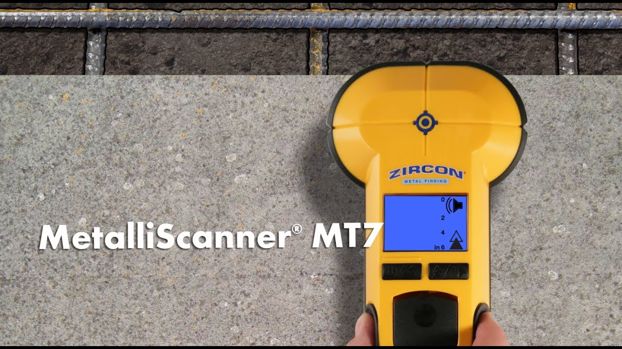 Zircon MetalliScanner MT 7 Metal Detector YouTube
