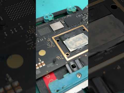 How to remove M2 NAND SSD storage chip