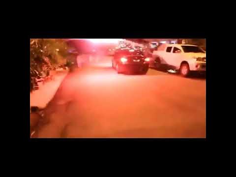 Defining firework sounds off car alarms - YouTube