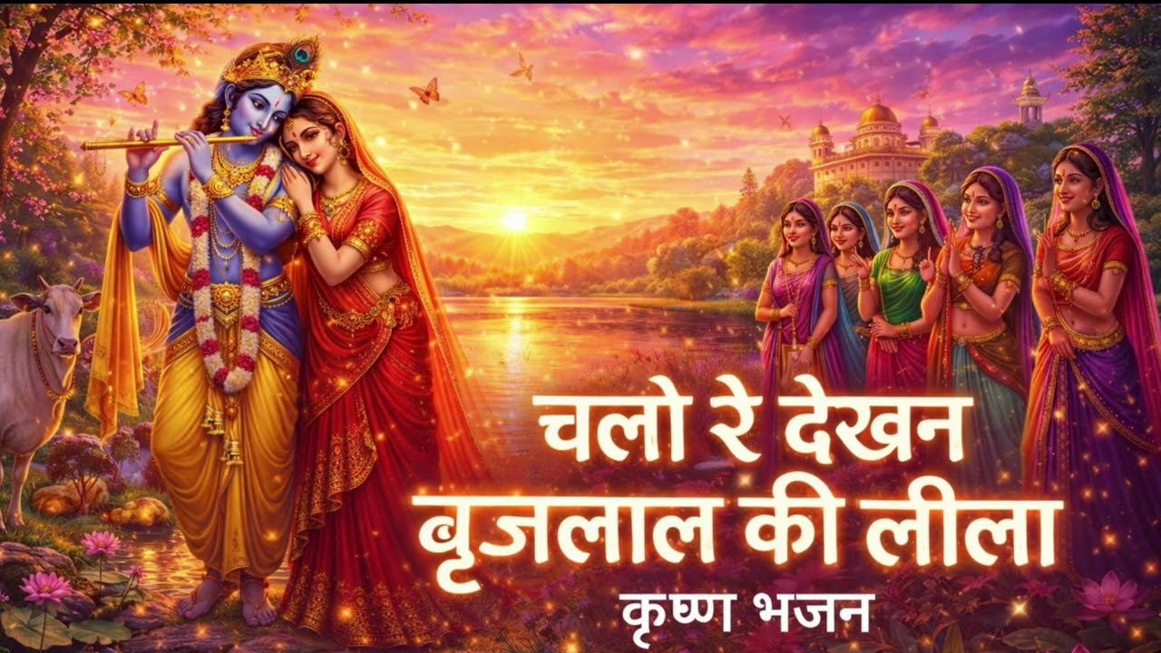 बृजलाल की लीला | कृष्ण का मधुर भजन | बंसी की तान | मन को शांति देने वाला कृष्ण भजन
