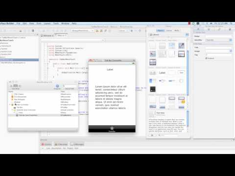 MonoTouch - UITabBarController - Part 1
