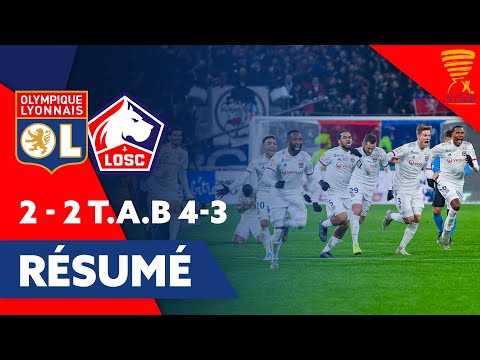 Résumé OL - Lille - 1/2 Finale Coupe de la Ligue - Olympique Lyonnais