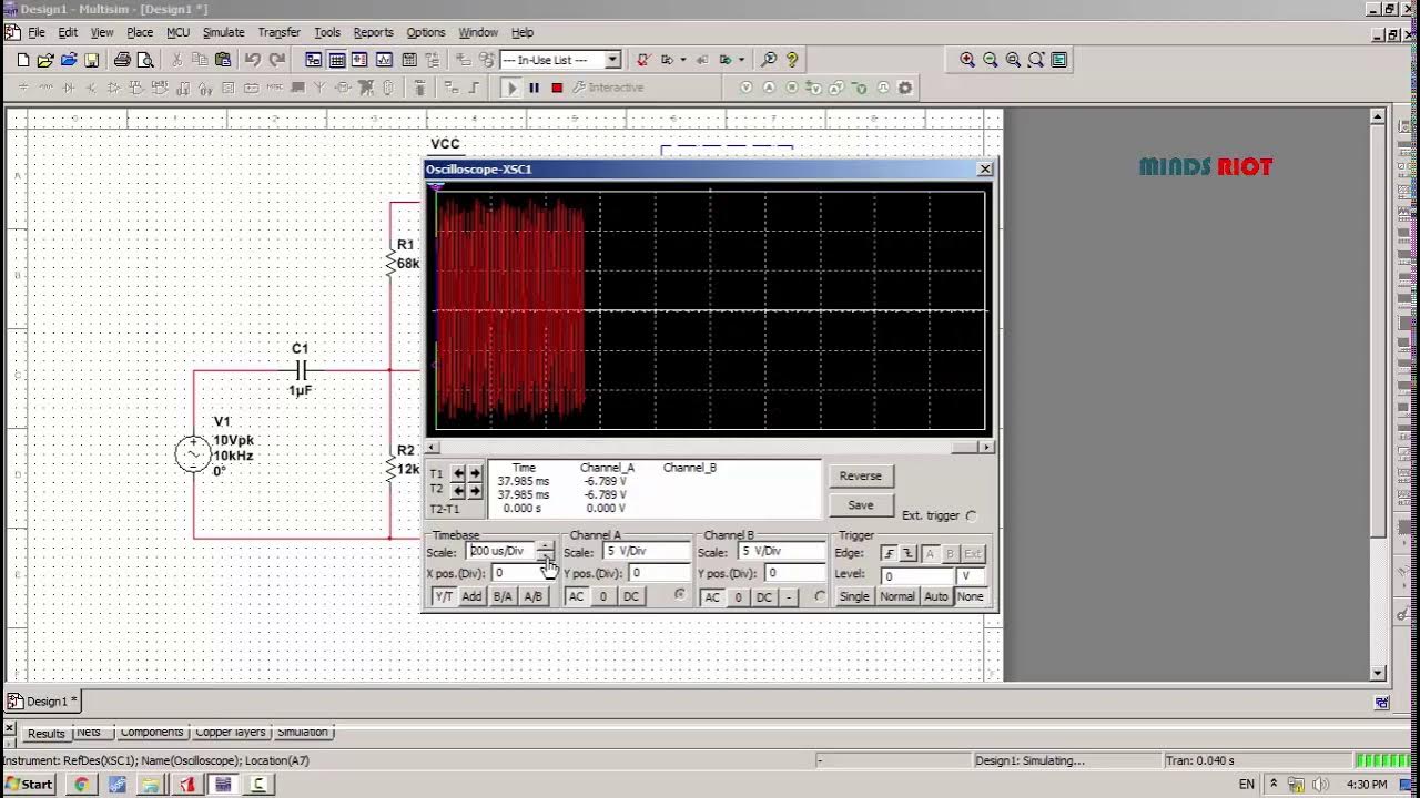 Single Tuned Amplifier Simulation in Multisim Tuned YouTube