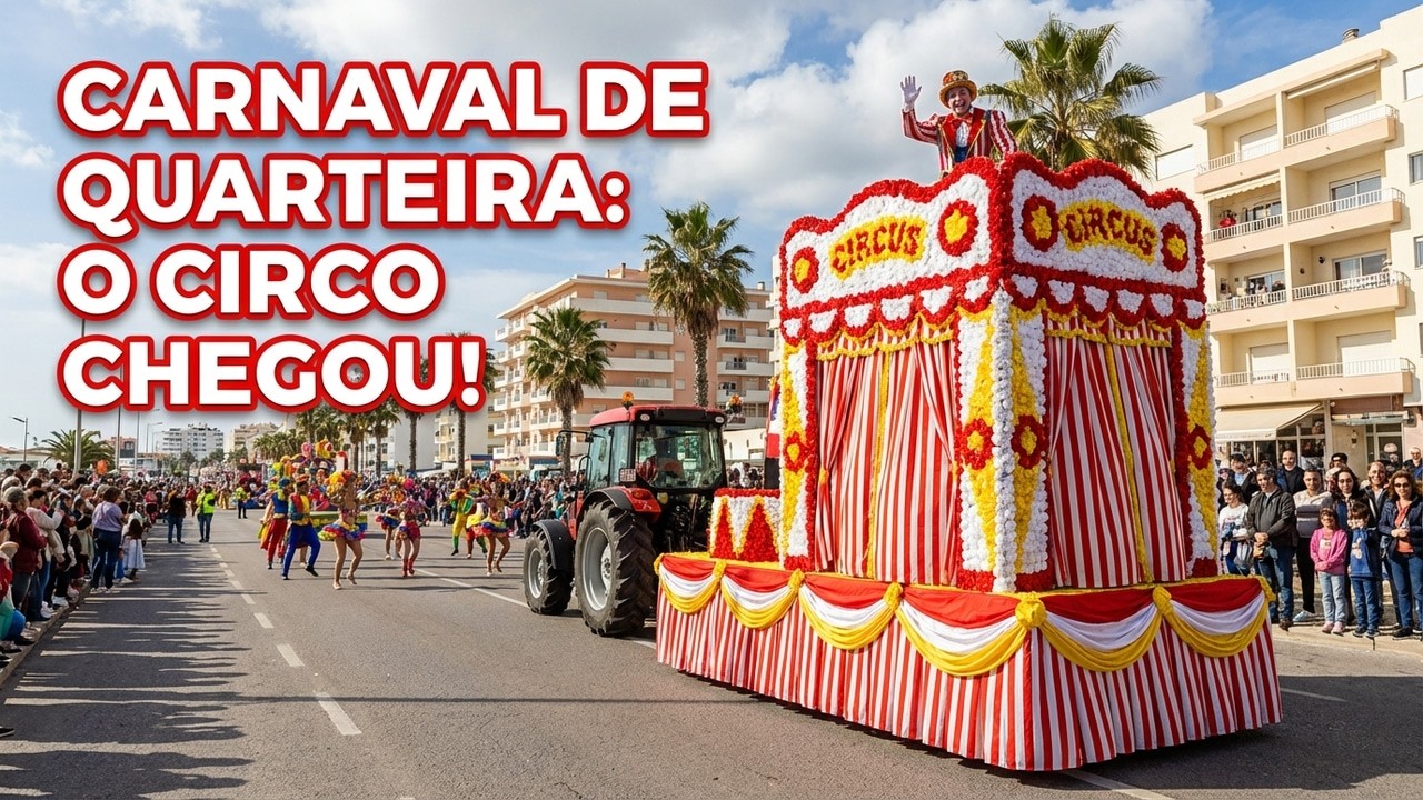 NÃO ESPERAVA ISTO! 😱 O Carnaval de Quarteira 2026 surpreendeu toda a gente!